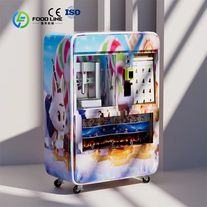 3D Printing Commercial Use - Customized 3D Print Chocolate Vending Machine