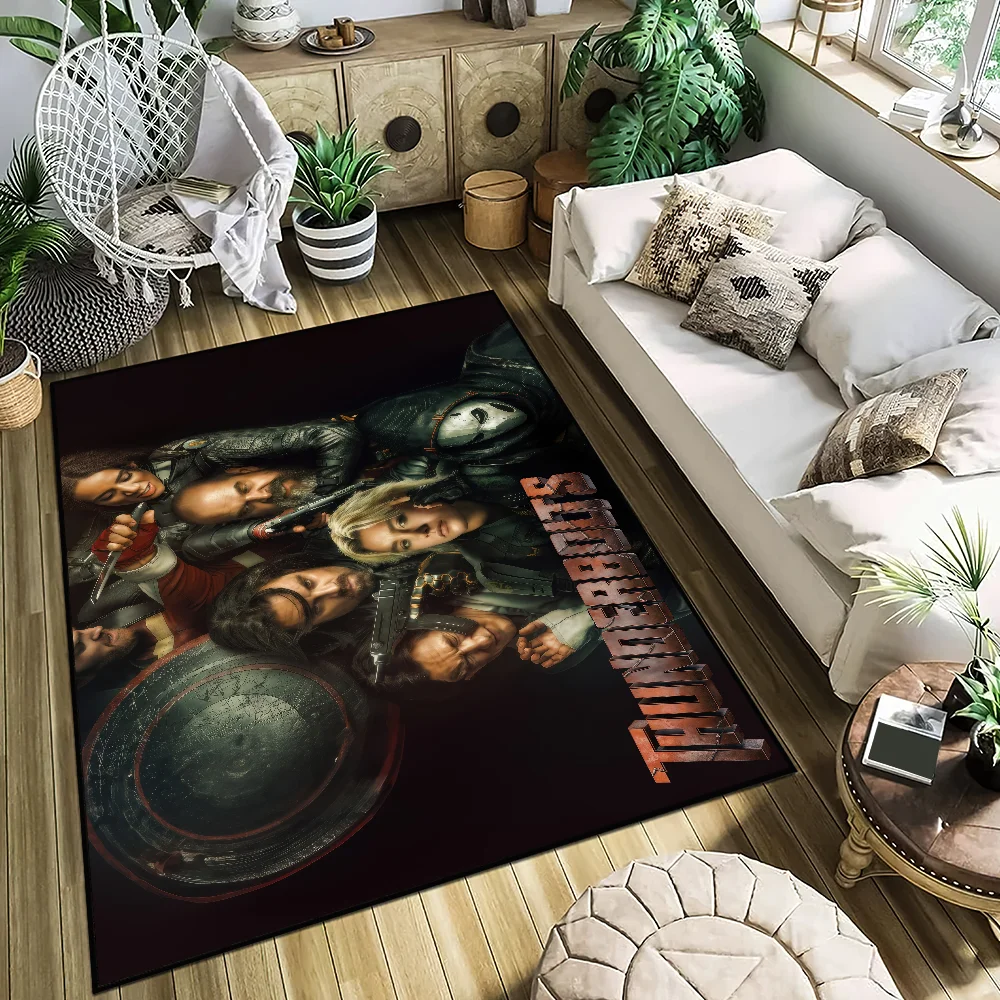 Commercial Printing House - Movie T-Thunderbolts Small Carpet Bedside Kitchen