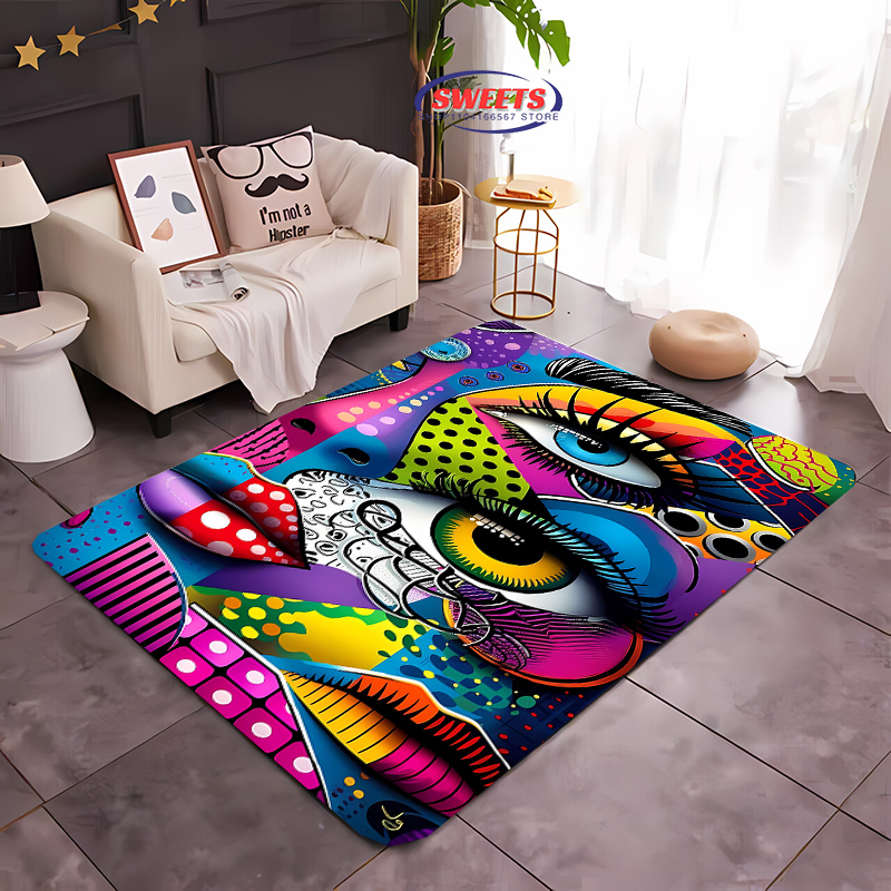 3D HD Printing Pop Art Colorfu - Hall Commercial Printing ulasan dan harga