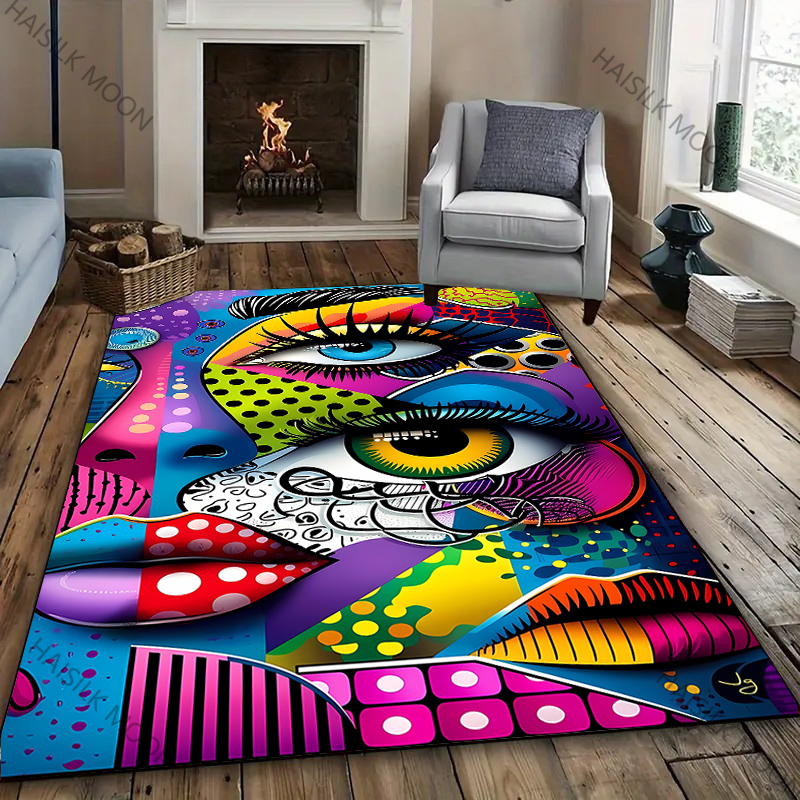 3D HD Printing Pop Art Colorfu - Hall Commercial Printing ulasan dan harga