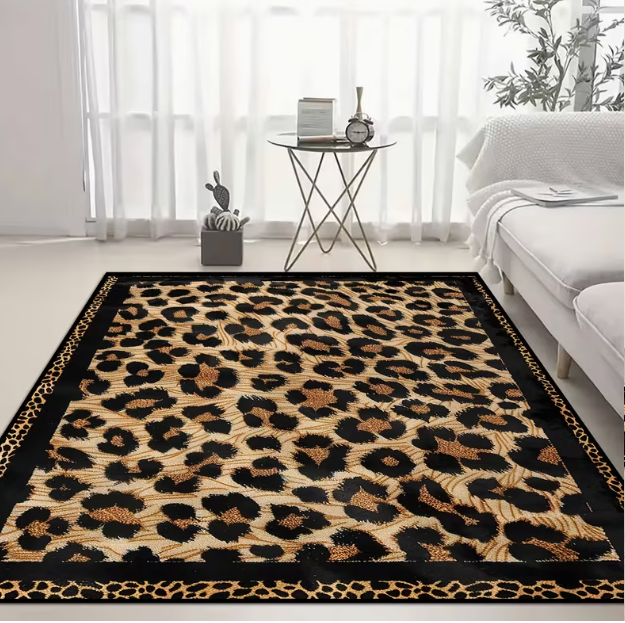 Retro Leopard Print Style Hote - Hall Commercial Printing ulasan dan harga