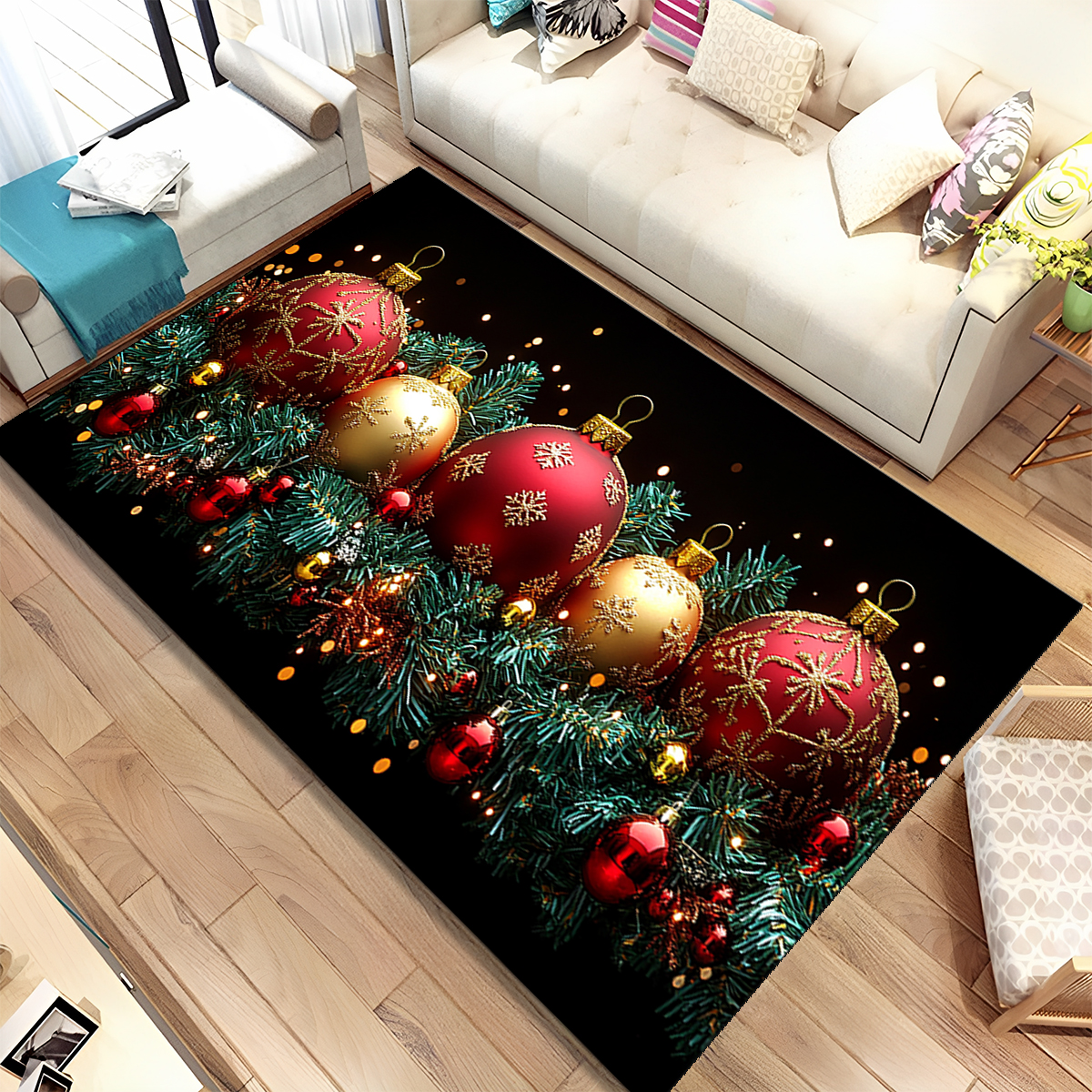 Cute Santa Claus Merry Christm - Commercial Printing Online ulasan dan harga