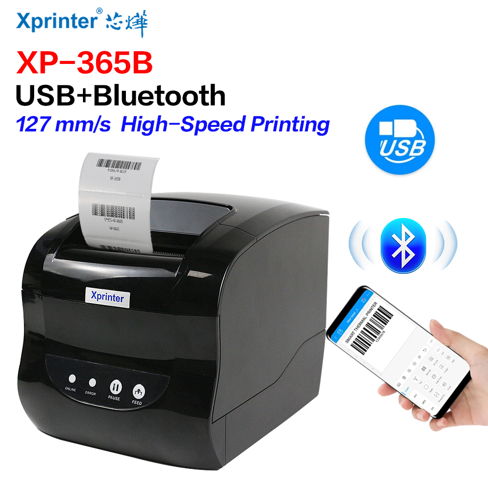 Xprinter 365B Thermal Label Pr - Commercial Book Printing Machines ulasan dan harga
