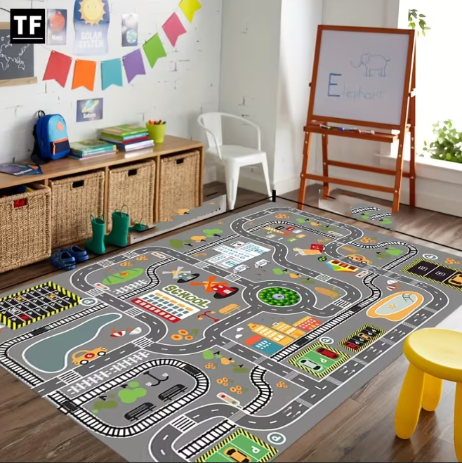 Colorful Road Polyester Carpet - Commercial Printing Supplies Usa ulasan dan harga