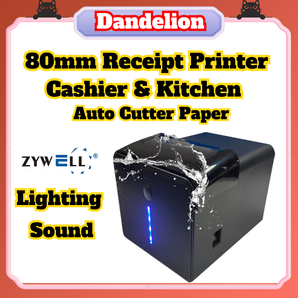ZYWELL ZY905 80mm Kitchen Prin - Commercial Printing Network ulasan dan harga