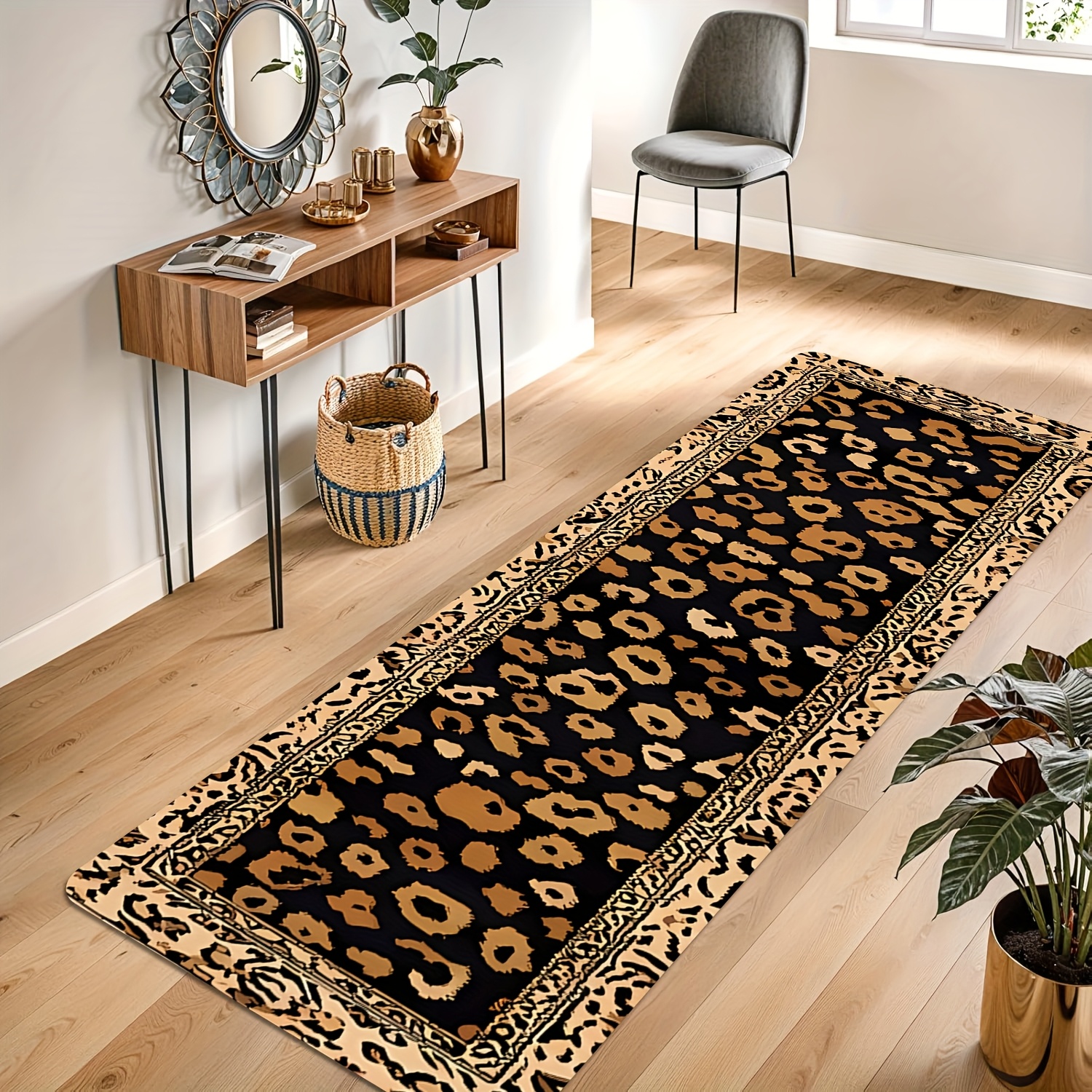Leopard Print Border Long Runn - Commercial Printing Supplies Usa ulasan dan harga