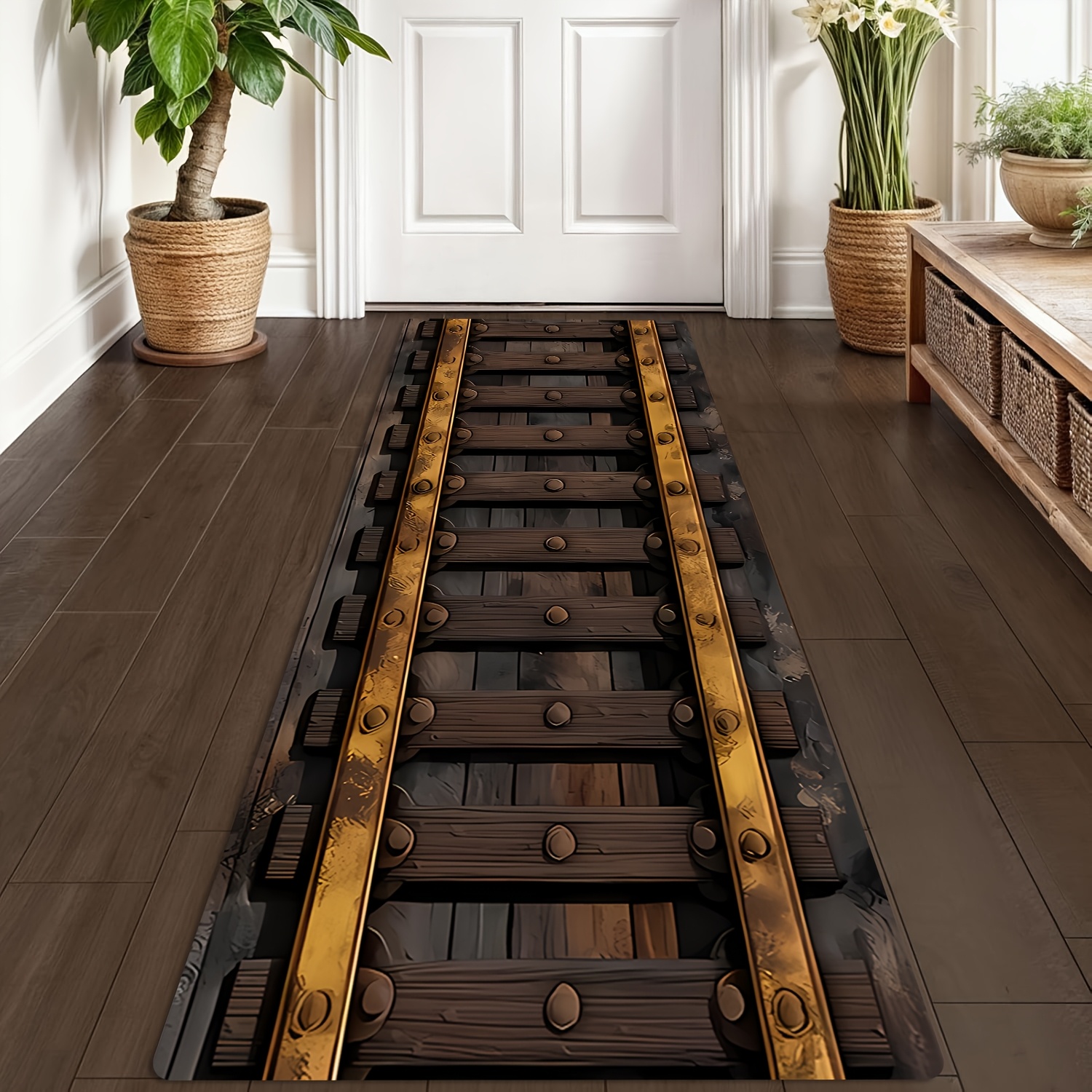 Vintage Train Track Print Long - Commercial Printing Supplies Usa ulasan dan harga