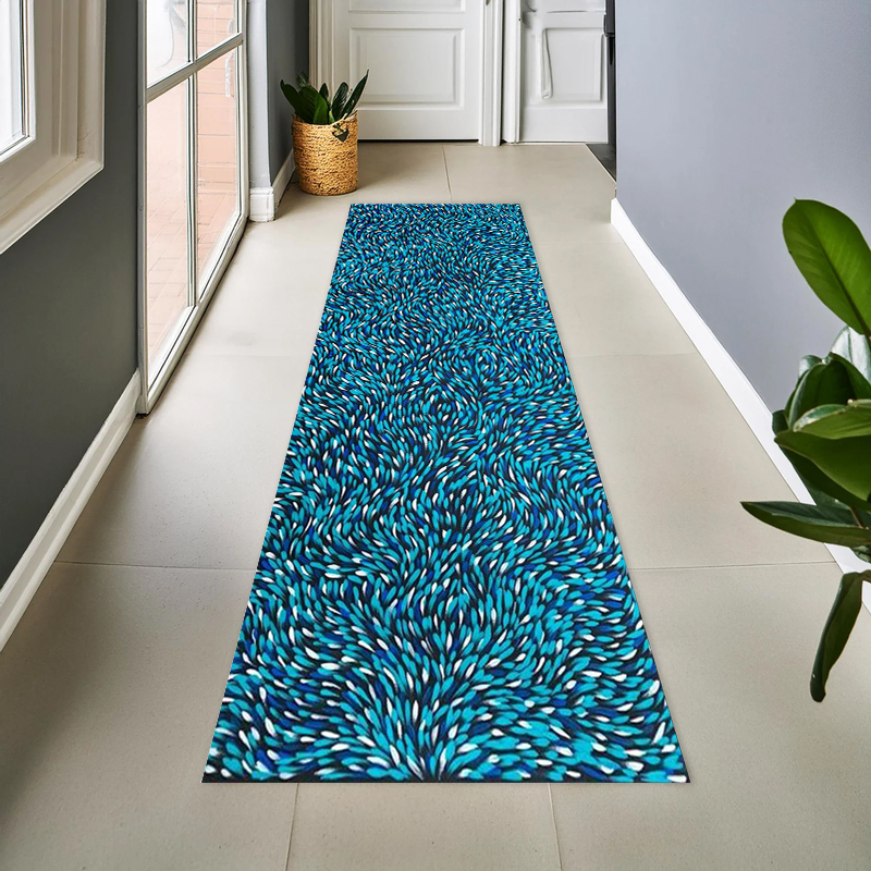 Vibrant Abstract Feather Swirl - Hall Commercial Printing ulasan dan harga
