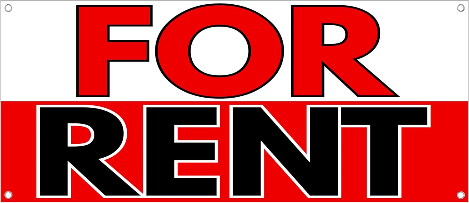Waterproof For Rent Sign Real  - Commercial Printing House ulasan dan harga
