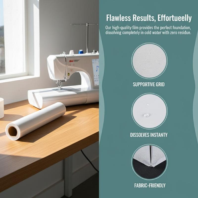 Embroidery Stabilizer Water So - Embroidery Stabilizer Backing ulasan dan harga