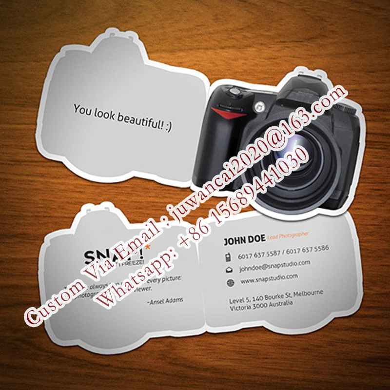 Custom Folded Business Card De - Commercial Flyer Printing ulasan dan harga