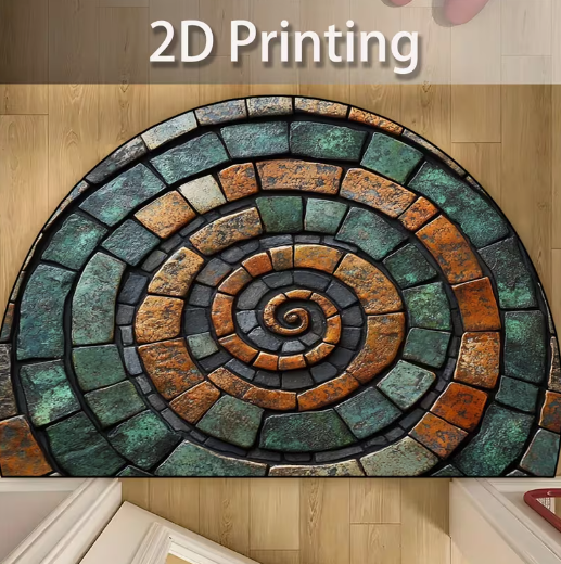 2D Printing Retro Spiral Brick - Hall Commercial Printing ulasan dan harga