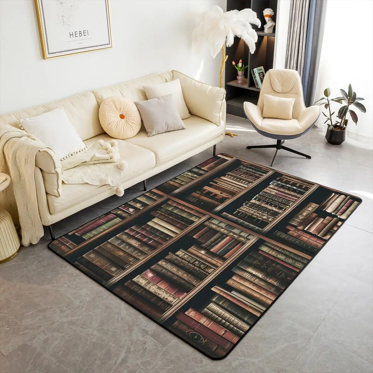 Bookshelf Area Rug for Teen St - Commercial Book Printing Machines ulasan dan harga