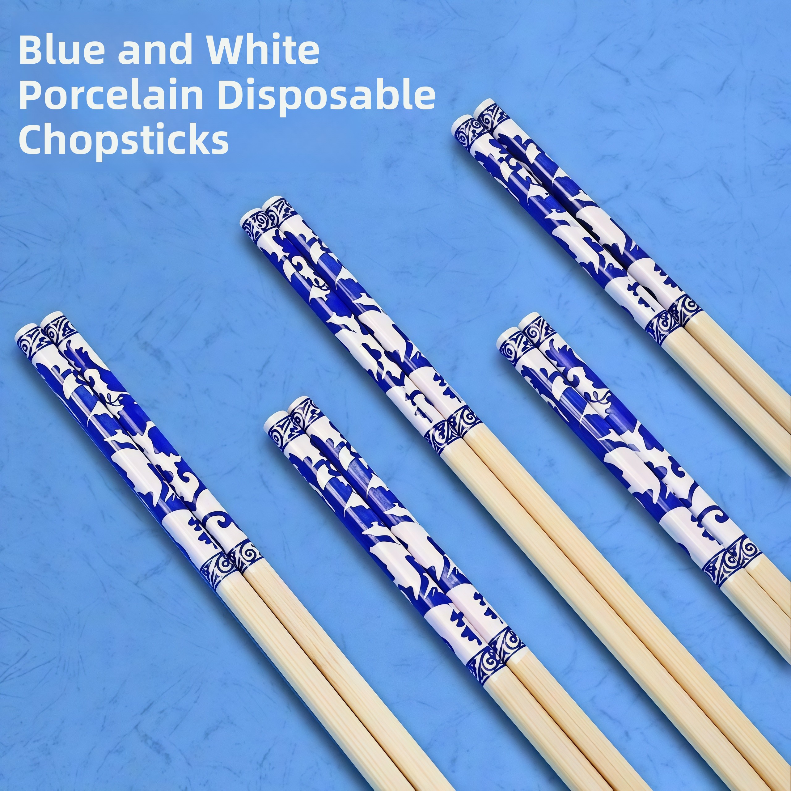 Disposable Blue And White Porc - Commercial Printing And Packaging ulasan dan harga