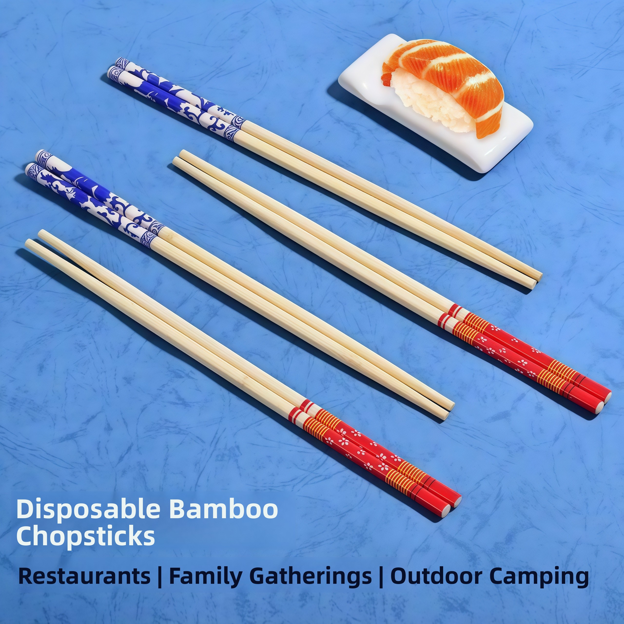 Disposable Blue And White Porc - Commercial Printing And Packaging ulasan dan harga