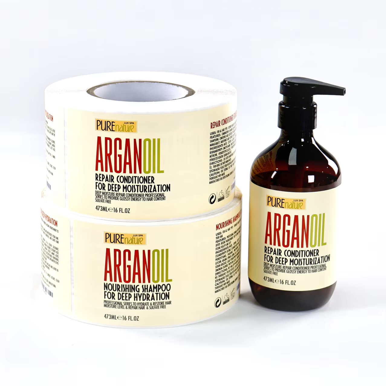 Custom Matte Vinyl Labels | Pr - Commercial Printing And Packaging ulasan dan harga