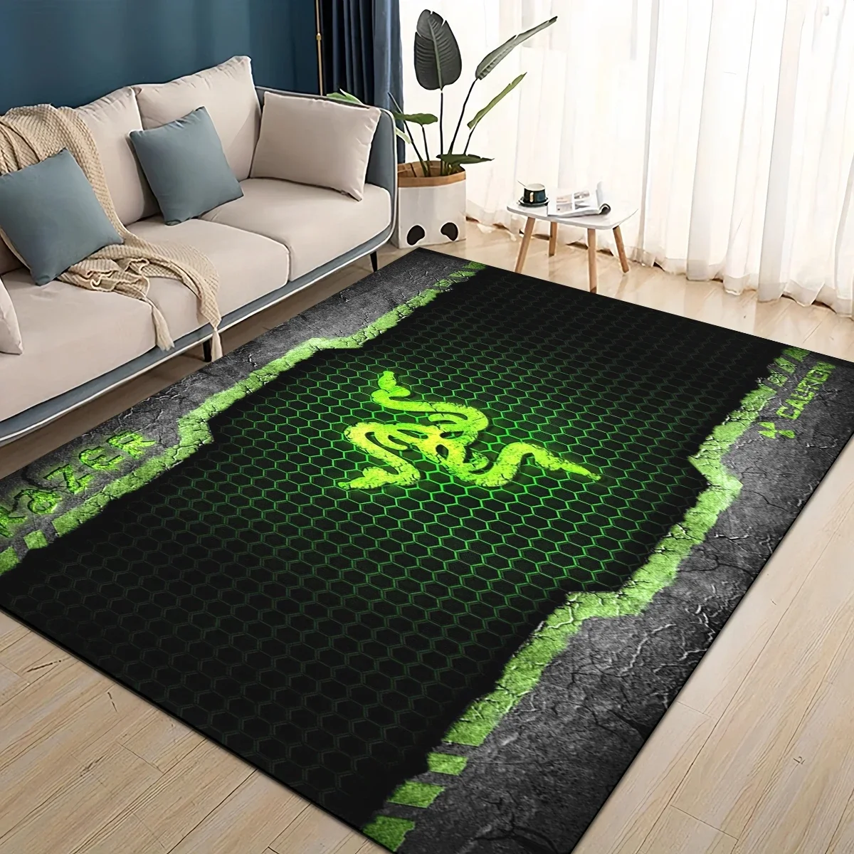HOT RAZER Game Green Sign Area - Commercial Printing Online ulasan dan harga