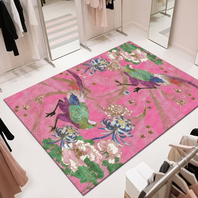 2D Digital Printed Floral and  - Hall Commercial Printing ulasan dan harga