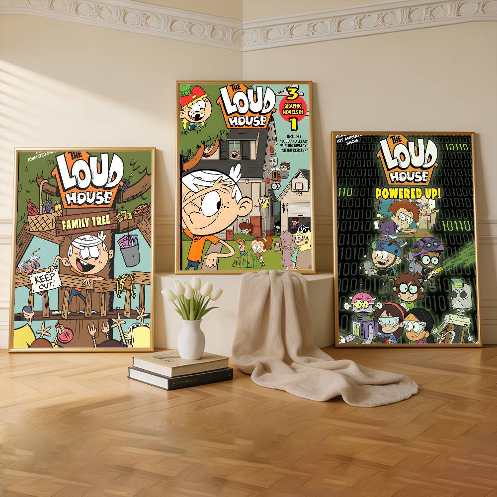 Anime T-The Loud House Premium - Commercial Printing House ulasan dan harga