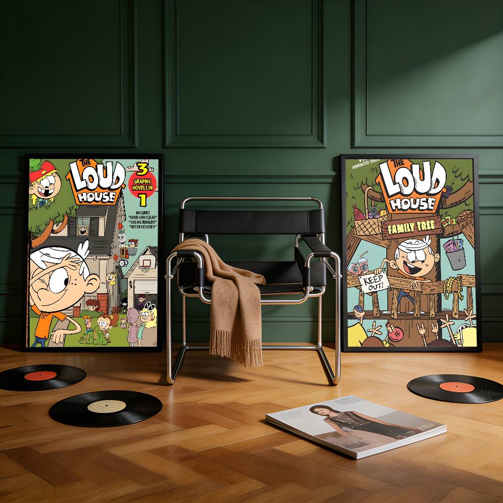 Anime T-The Loud House Premium - Commercial Printing House ulasan dan harga