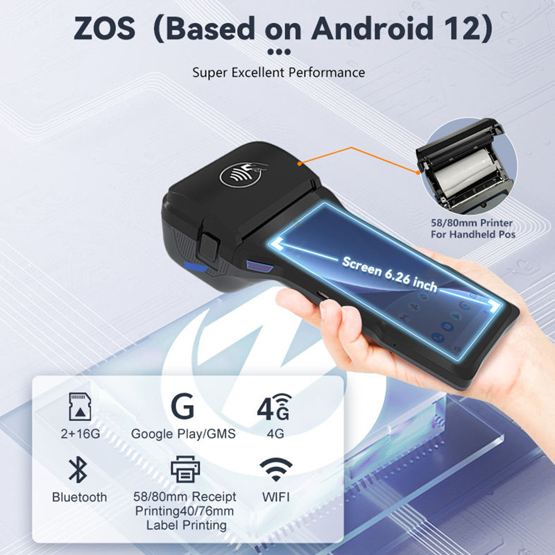 Z93 4G Android 14 POS Terminal - Commercial Printing Network ulasan dan harga